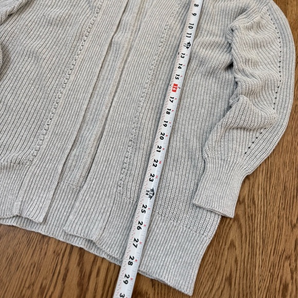 bp Light Gray Ribbed Open Cardigan - Picture 5 of 6